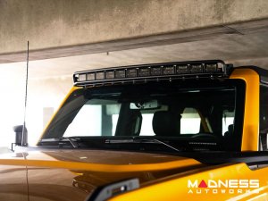 Ford Bronco Light Upgrade - Curved Light Bar Mount - 12 Pods Ford Bronco Light Upgrade - Curved Light Bar Mount - 12 Pods